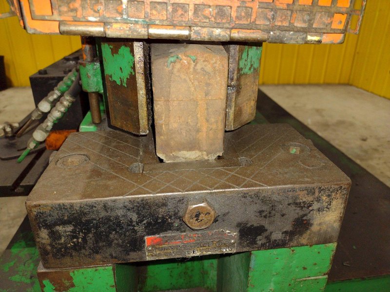 105 TON HILL ACME MODEL #6A HYDRAULIC IRONWORKER W/ CLAMPING: STOCK #22832