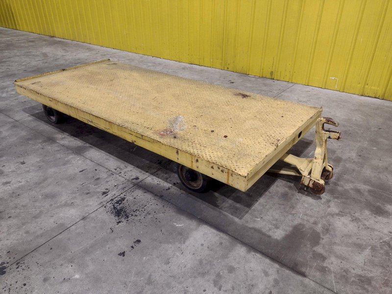 10,000 LBS X 4' X 9' HEAVY DUTY MOBILE TRANSFER / MOVING CART: STOCK #23513