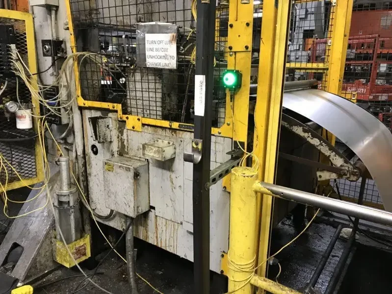 Dallas 48” Wide x .062” Cabinet Style Servo Feeder, STOCK# 13806JB