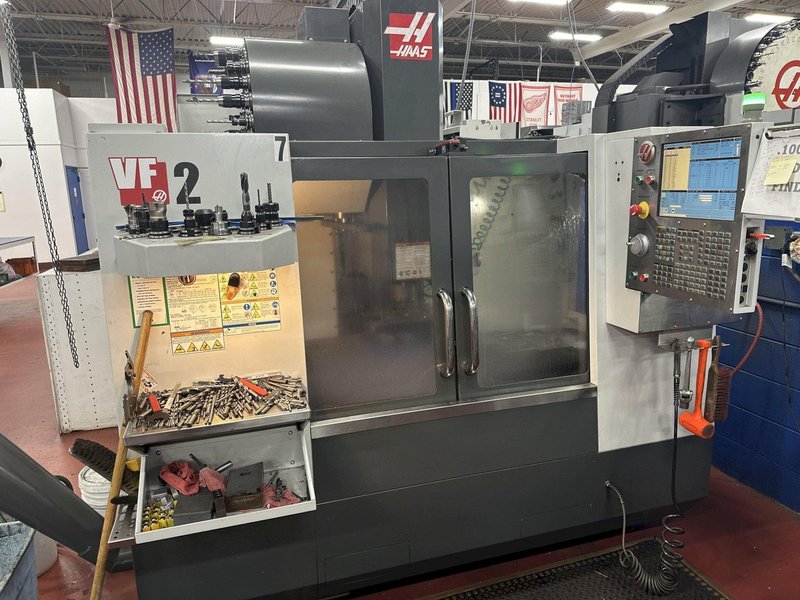 Haas VF-2 Used CNC Vertical Machining Center For Sale - 2010