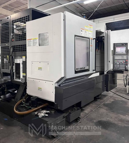 Okuma MA-550VB CNC Vertical Machining Center – 50 Taper Mill