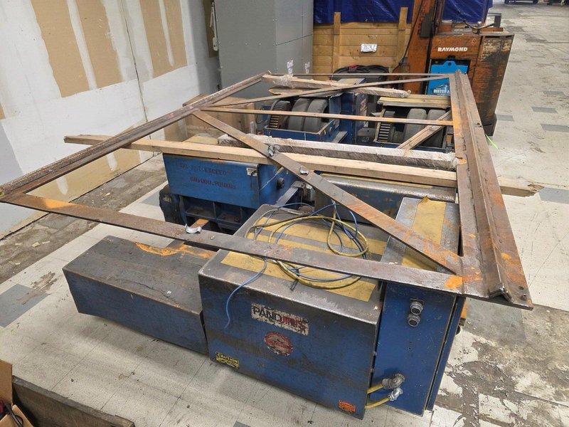 PANDJIRIS MODEL #PR100 POWERED TANK TURNING ROLLS: YOBRO #24351