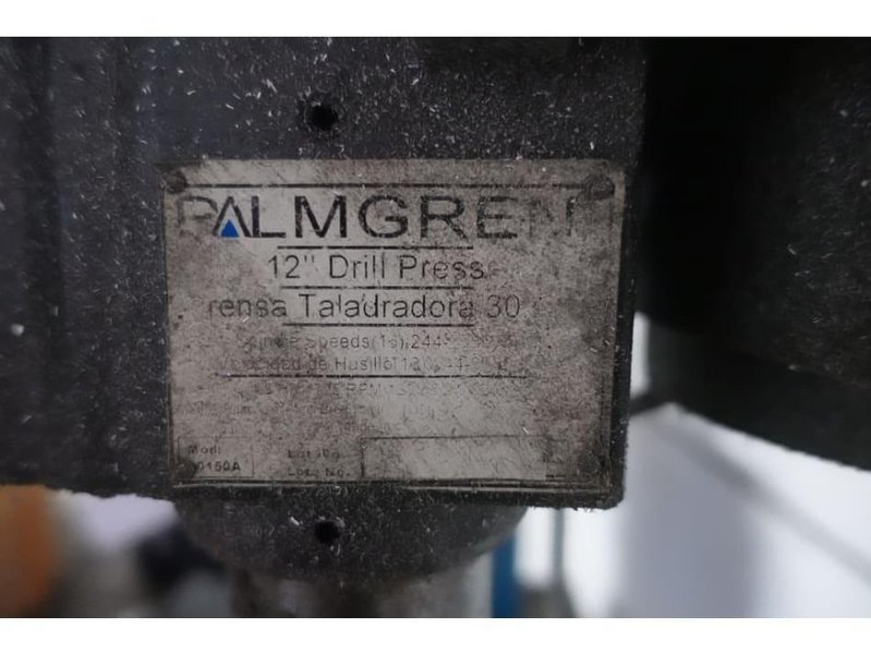 1/3 HP PALMGREN MODEL #150A BENCH TOP DRILL PRESS, 120 VOLT: YOBRO #25813