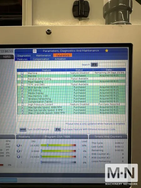 HAAS ST-15Y CNC Lathe w/Live tooling , 2021 - Brand New, 5 hours (testing only)