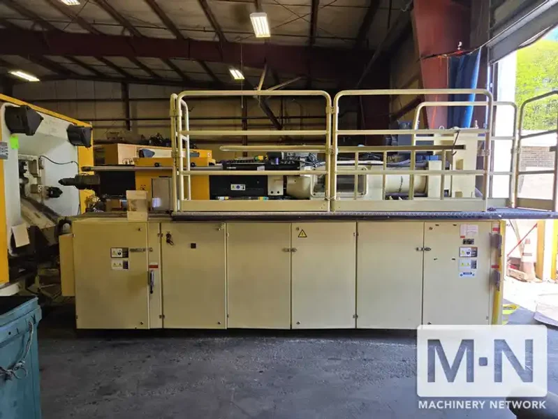 550 TON 39.2 OZ HUSKY MODEL H500RS80/65 HYLECTRIC INJECTION MOLDING MACHINE MFG 2006