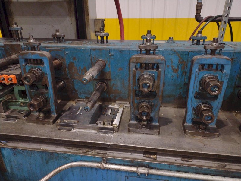 14 STAND X 2” TISHKEN MODEL #14-MW-2 ROLLFORMER 8" ROLL SPACE: YOBRO #24861