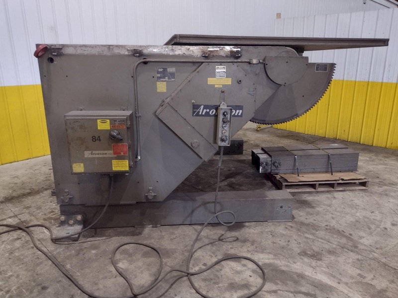 50,000 LB ARONSON MODEL #HD-500VF WELDING POSITIONER: STOCK 24016