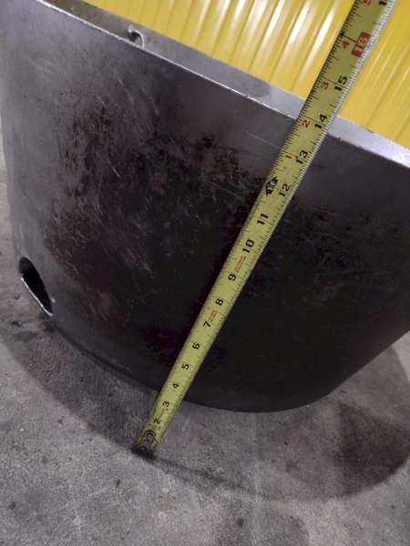 30&quot; BARRETT MODEL #1100E MOTORIZED CHIP SPINNER / WRINGER w/ (2) CHIP PANS: STOCK #23373