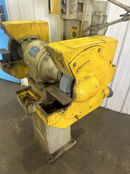 14&quot; CINCINNATI MODEL # SPL DOUBLE END PEDESTAL GRINDER: STOCK #78079