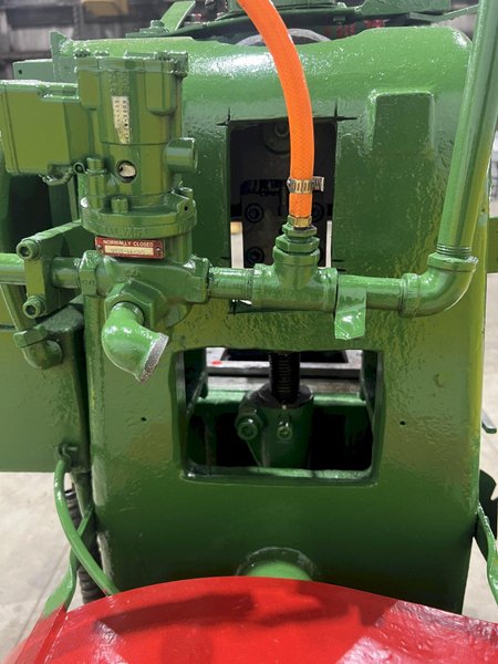 25 TON YODER MODEL #P-25 MECHANICAL CUTOFF PRESS, 2.25&quot; STROKE : STOCK #20524