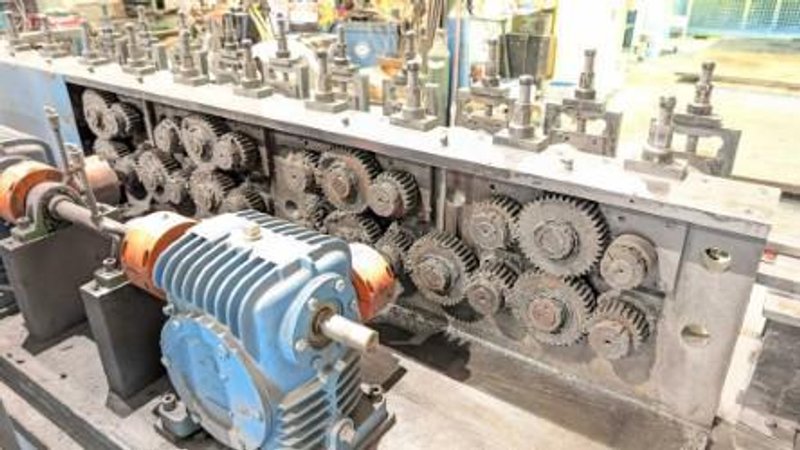 10 Stand 7.625" x 1.50" Tru-Tech Rollforming Line STOCK# 4300