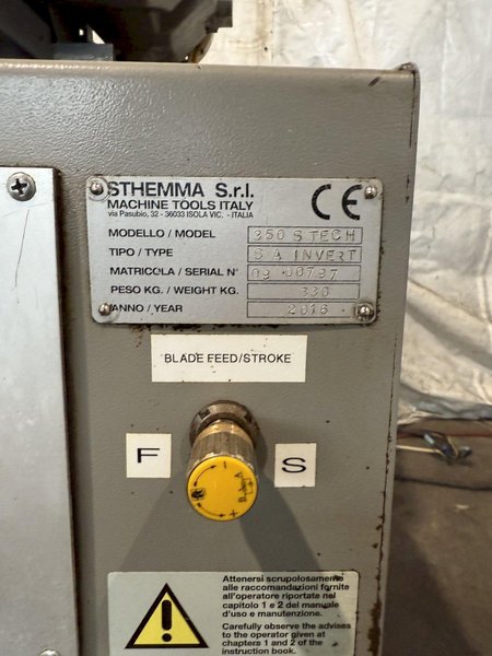 DAKE 350-S TECH COLD SAW. STOCK # 0886525