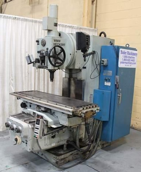 HECKERT MODEL FSS 400 VERTICAL KNEE MILL: STOCK # 67257