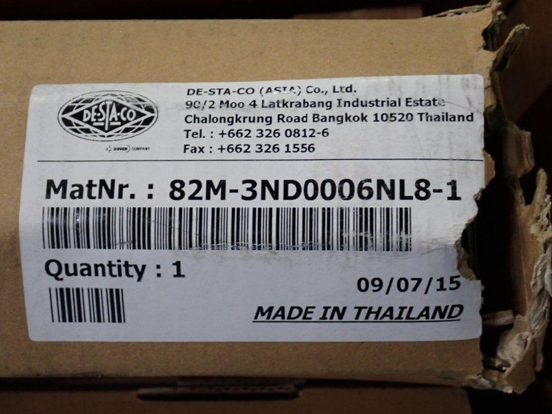 DESTACO 6 BAR BOX OF 4 PNEUMATIC POWER CLAMP   -  82M-3ND0006NL8-1