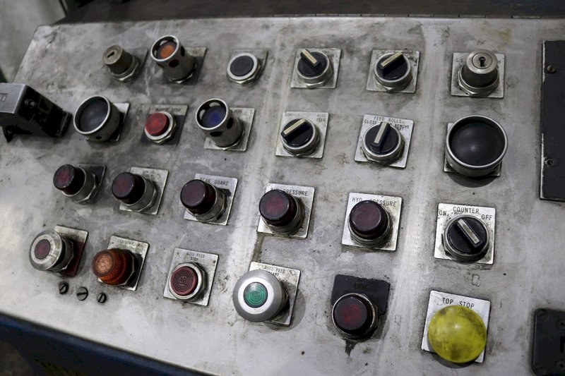 100 TON OAK LAM PRESS: STOCK #72668