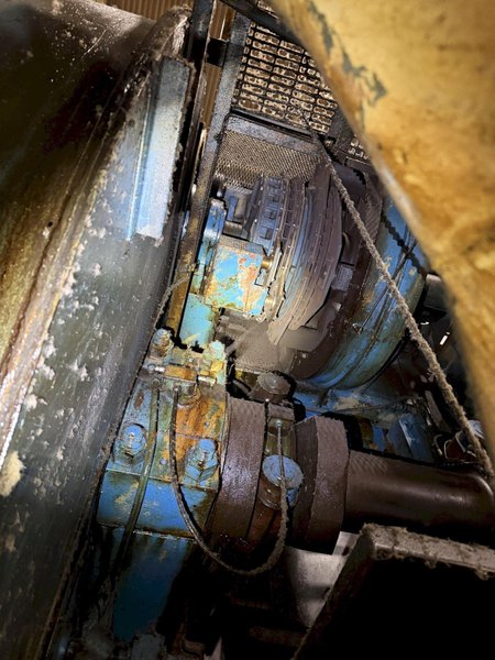 1500 TON BLISS #29 KNUCKLE JOINT PRESS WITH 15" STROKE. STOCK # 0328326