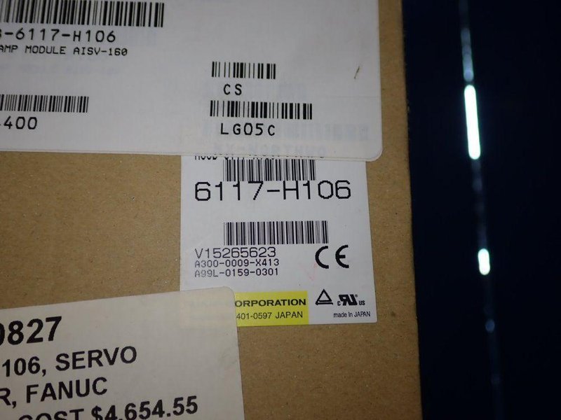 FANUC SERVO AMPLIFIER MODULE  -  A06B-6117-H106