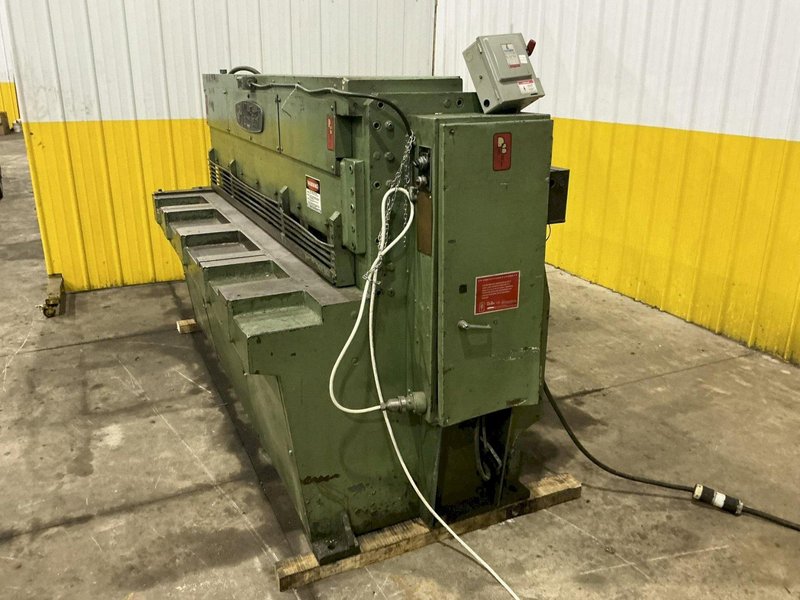 6' x 1/4" FJ EDWARDS MODEL TRUCUT HYDRAULIC SHEAR: YOBRO #24620