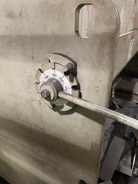 2002 Accurshear 625010 Hydraulic Power Squaring Shear (#5350)