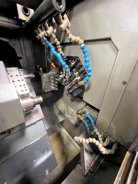 Citizen K16 (1F7P) CNC Swiss Lathe 2008 with: Fanuc 31i CNC Control and 12' CAV16-IS Barfeeder