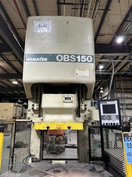 1997 Komatsu OBS 150-5 Gap Frame Press (#5973)