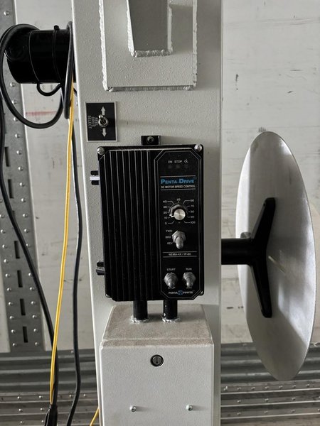 P/A Industries SRWD-2-LC2 Rewind Reel, 2021 – Powered Coil Rewinder, Feed Direction Model for Stamping &amp; Press Lines