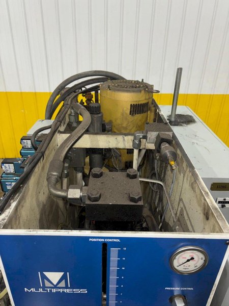 8 TON MULTIPRESS MODEL #M5P-8 HYDRAULIC C-FRAME PRESS: YOBRO #24267