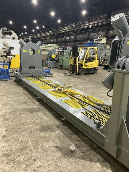 12" GOTCO MODEL #FT-80-2145 PIPE BUCKING "MAKE &amp; BREAK" TORQUE PIPE MACHINE: YOBRO #24411