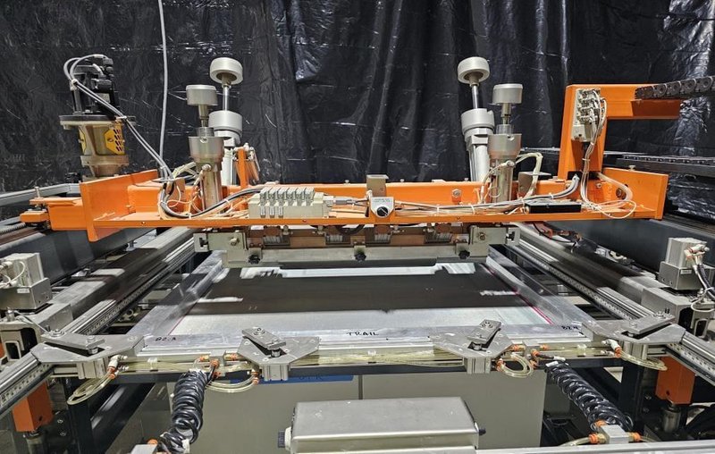 Glassline APR154067 Flat Glass Screen Printer – High-Precision Printing System (2023)