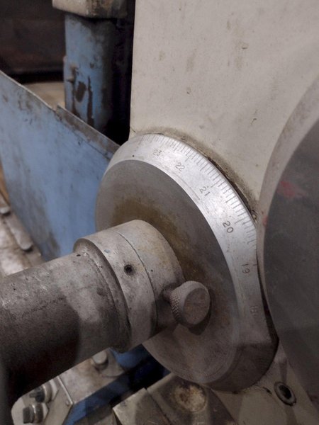 36&quot; X 50 HP MATTISON ROTARY SURFACE GRINDER: STOCK #23504