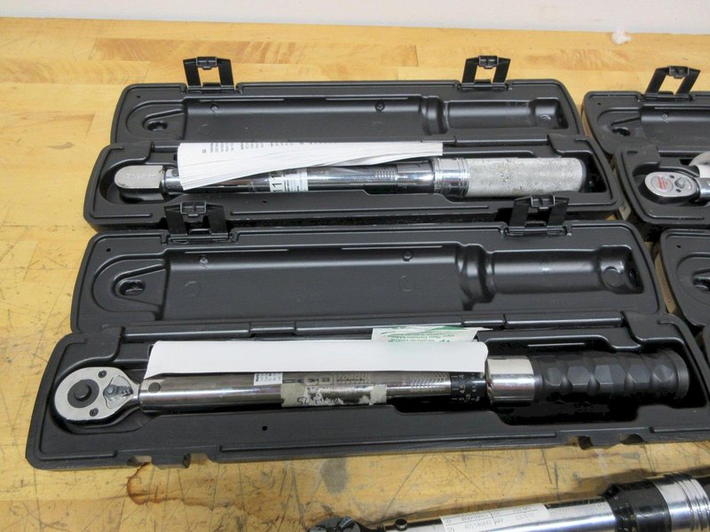 Snap-On &amp; CDI 3/8" Adjustable Torque Wrenches (5)- Auction Item