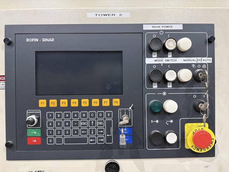 3000 WATT ROFIN SINAR MODEL #DC-030 LASER WELDER: YOBRO #24404