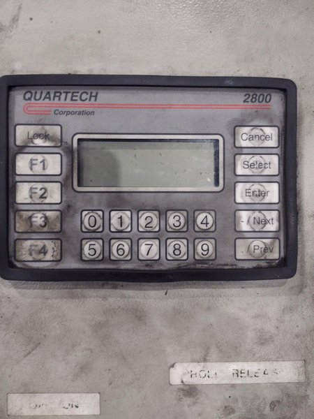 12" DURANT MODEL #MP-12APR SERVO FEED W/ QUARTECH 2800 CONTROLLER: YOBRO #25091