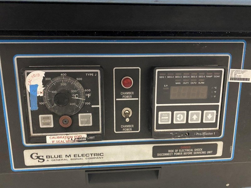 BLUE M MECHANICAL MODEL #CC-02W-P-B-HP CONVECTION LAB OVEN: YOBRO #25842