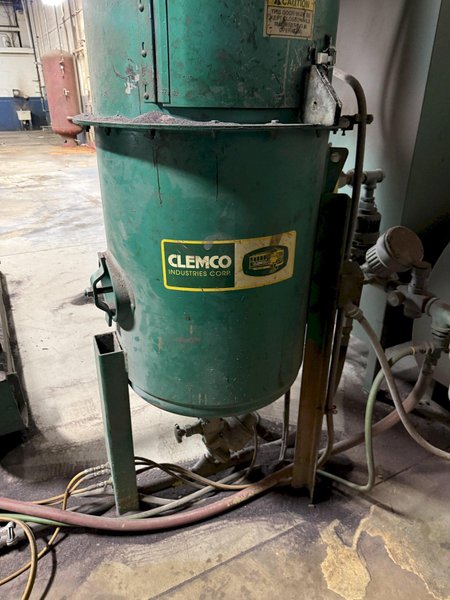 7' X 14' X 8' CLEMCO BLAST ROOM. STOCK #0431826