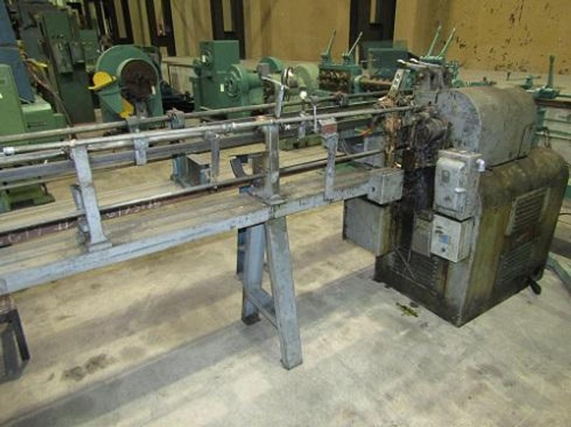 LEWIS #2CV4 WIRE STRAIGHTEN AND CUT OFF MACHINE