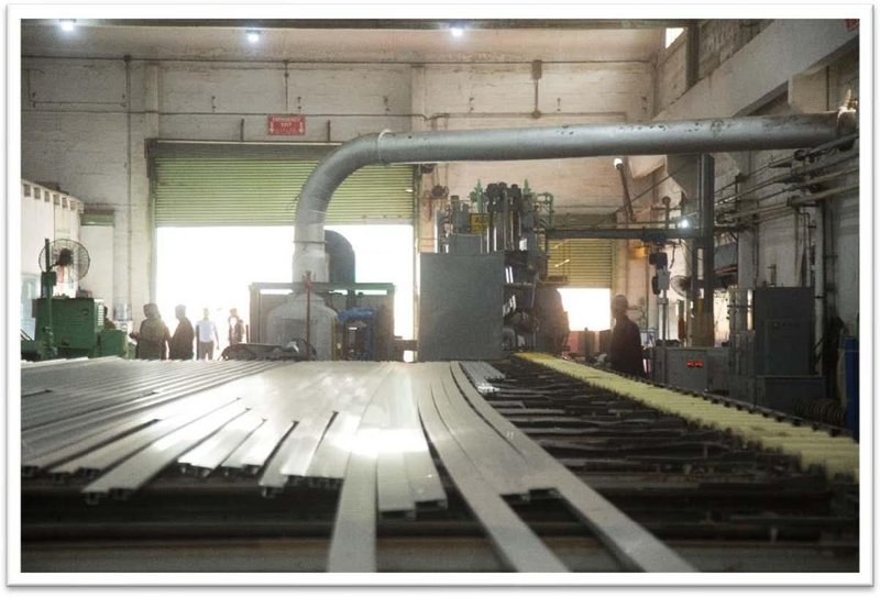COMPLETE FACTORY FOR PRODUCTION OF ALUMINUM PROFILES(14495)