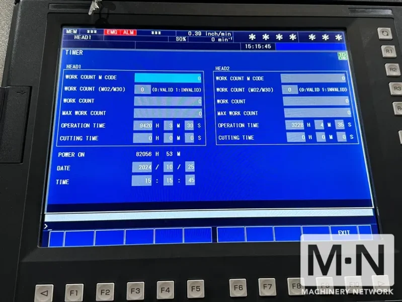 Mori Seiki NT5400 DCG/1800SZ CNC 5-Axis Horizontal Turning Center, 2007