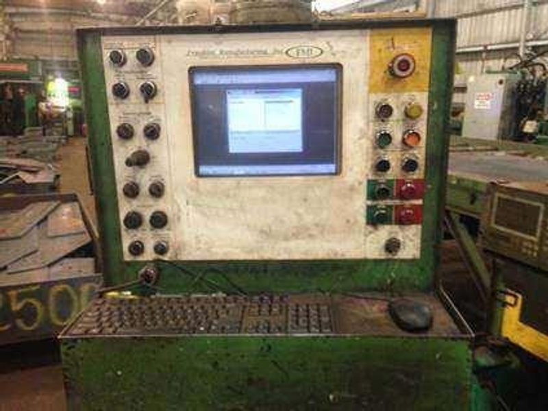 Franklin PF 196 x 72 CNC Plasma/Punch Fabricator