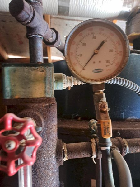 25 HP Columbia Commercial Steam Boiler-2005 with Burner and Transformer