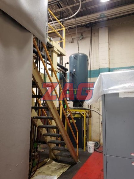 Graham Accumulator Head Blow Molder, Single Head, 40lb, Used Model 40SP4884