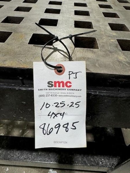 1 - PREOWNED 4&#039; X 4&#039; ACORN WELDING TABLE