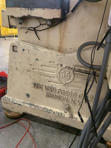 35 TON V &amp; O HI-SPEED OBI PRESS; 2" STROKE X 250 SPM: STOCK #10110