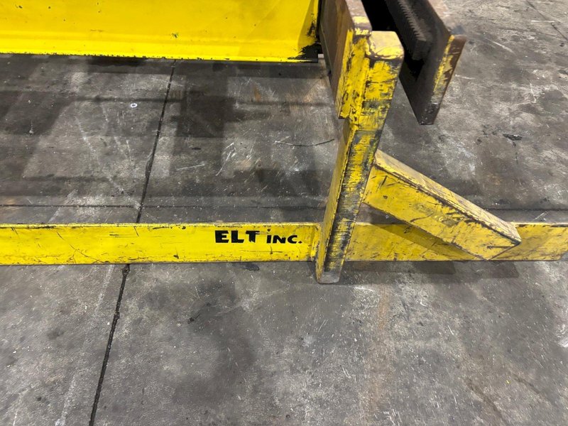 10,000 LBS x 24&quot; TO 80&quot; WIDE CALDWELL MODEL MODEL #TSL-10-72-24-16 CRANE SHEET LIFTER 2005: YOBRO #24529