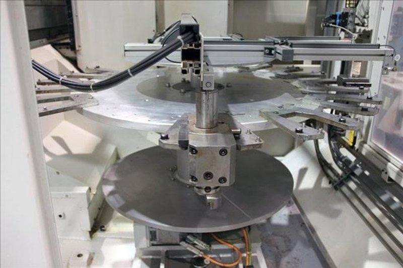 Hessapp VDM-1200-11 Hard Steel CNC VTL, 2009 – 47″ Chuck, 140 HP, 24 ATC, Siemens, Tooling