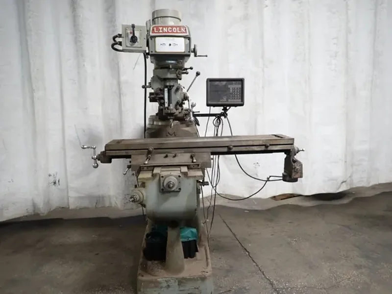 COMET LINCOLN 10" X 50" VERTICAL MILL  -  3KVHD