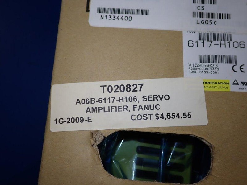 FANUC SERVO AMPLIFIER MODULE  -  A06B-6117-H106