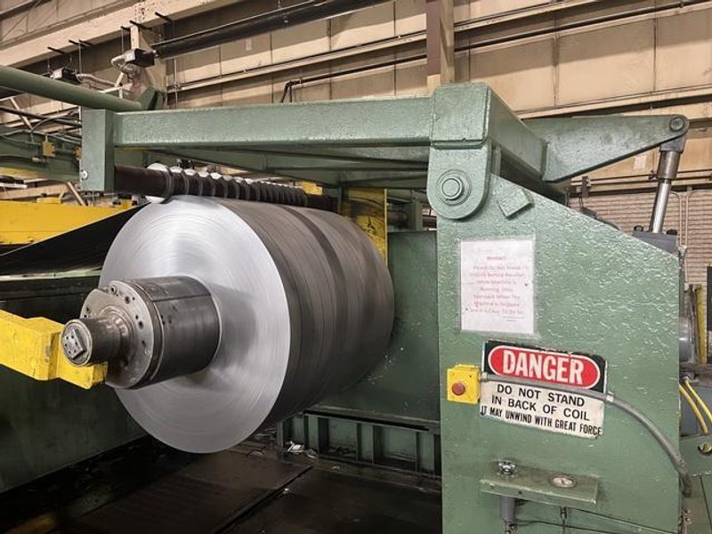 72&quot; x 40,000# Loopco Recoiler with Overarm Separator