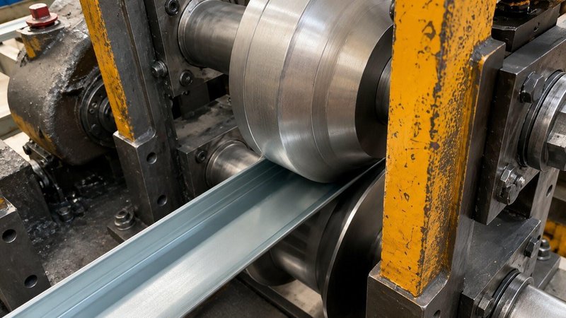 Jidet - rollforming line with 7 tool sets sectional gates