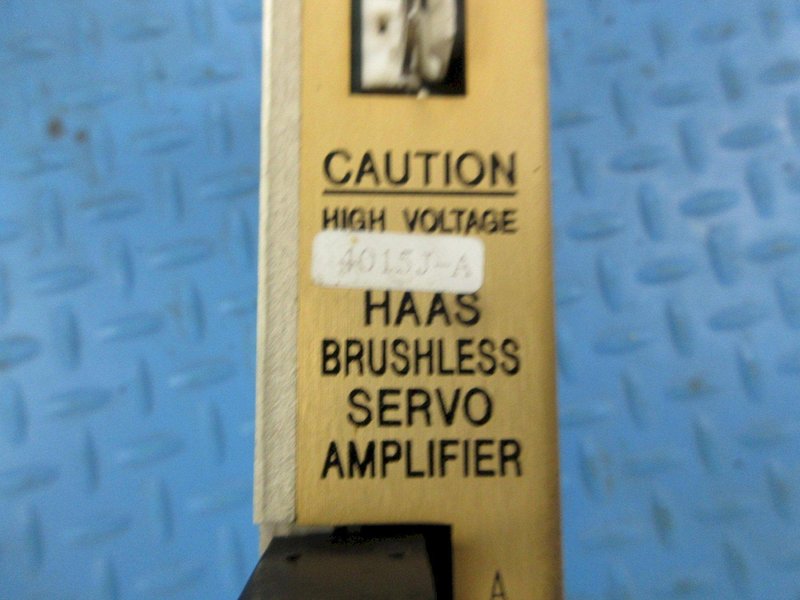 Used Haas Brushless Servo Amplifier For CNC Machine Axis Drives #4015J-A